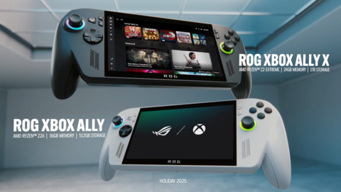 xbox-rog-ally-windows-handheld-revealed,-releases-holiday-2025