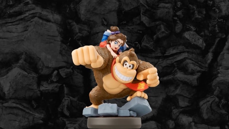 a-donkey-kong-bananza-amiibo-featuring-dk-and-pauline-will-be-released-next-month