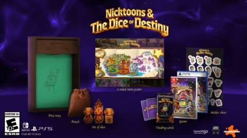 nicktoons-&-the-dice-of-destiny-collector’s-edition-includes-trading-cards,-dice,-and-more